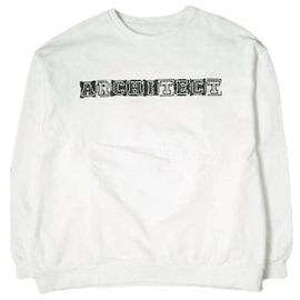 Autre Marque Merci Beaucoup SWEAT ARCHITECT Sweat en Coton Blanc