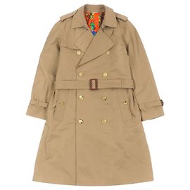 Abrigo Trench de Algodón Gucci Beige