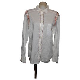 Camisa Roberto Cavalli Class de algodón multicolor talla 46 Multicolor
