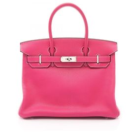 Bolsa Hermès Birkin 30 Verso Rosa Roxo Fuschia