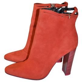 Bottines Paul Smith en daim rouge 37 IT Rouge