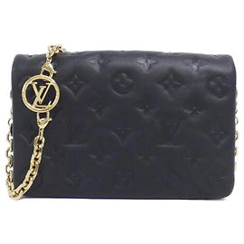 Borsa a Spalla Pochette Coussin Louis Vuitton Nero