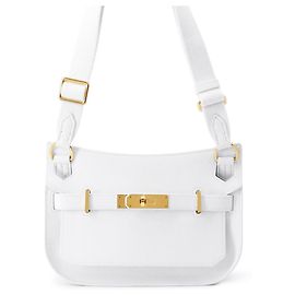 Hermès Hermes Jypsiere Mini Handbag White