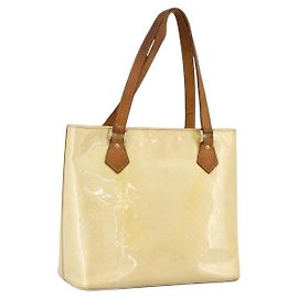 LOUIS VUITTON Handtasche Monogram Vernis Houston Perle M91342 LV Auth 170050 Andere