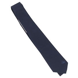 GUCCI Necktie Silk Navy Auth 174148A Navy blue