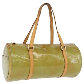 LOUIS VUITTON Sac à main Monogram Vernis Bedford Bleu Bébé M91007 LV Auth BSZ383 Bleu clair