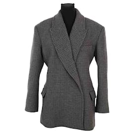 Berenice Gray wool jacket Grey