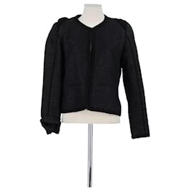 The Kooples Giacca in cotone nera Nero