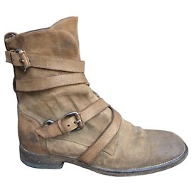 Sartore Ankle Boots Light Brown Leather Light brown