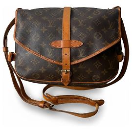 Louis Vuitton Saumur 30 Brown Beige