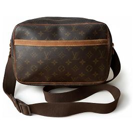 Louis Vuitton Reporter PM Beige Dorado