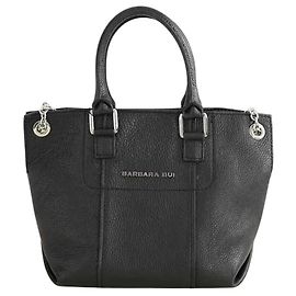 Borsa a spalla Barbara Bui in pelle nera Nero
