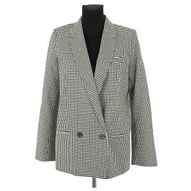 Barbara Bui Blazer de algodón negro Negro