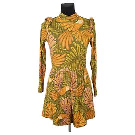 Farm Rio Oranger Jumpsuit Orange