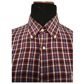 Camisa Barbour vintage Burdeos