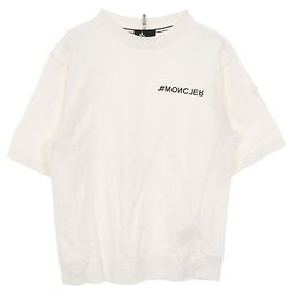 Top de algodón Moncler Grenoble Blanco
