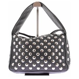 Khaite Borsa "Elena" nera e argentata Nero