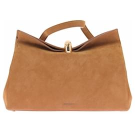 Jacquemus Borsa "Le Valérie" in suede cammello Cammello