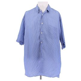 Comme Des Garcons Chemise bleu rayé Bleu