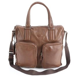 Sac à main en cuir Tod's Marron