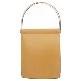 Bolsa de couro Trinity da Cartier em bege Bege