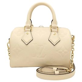 Louis Vuitton Monogram Empreinte Speedy Bandoulière 20 Handtasche Roh