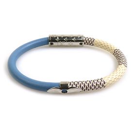 Pulsera Charm Damier Azur Louis Vuitton Azul Crudo