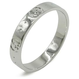 Anillo Icono de Oro Blanco Gucci Blanco