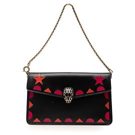 Bulgari Bvlgari Serpenti Forever Handbag Pouch Black Multiple colors