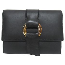 Billetera Compacta Trinity de Cartier Negro