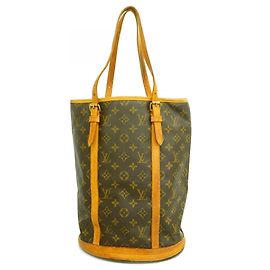 Borsa Tote Bucket GM Monogram Louis Vuitton Marrone