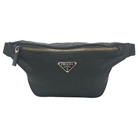 Sac de taille Triangle Plate VL033 de Prada Noir