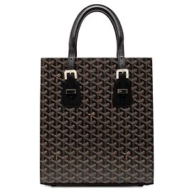Goyard Black Goyardine Comores PM Black