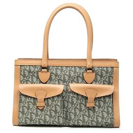 Diorissimo Trotter Canvas Doppelpack-Tasche in Grün Grün