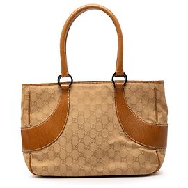 Gucci Beige GG Canvas Tote Beige