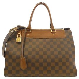 Bolsa de mão Damier Greenwich Louis Vuitton Damier ebene