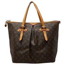 Borsa Louis Vuitton Monogram Palermo GM Marrone