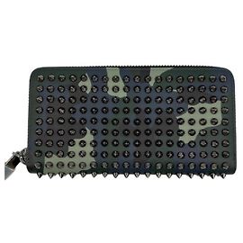 Carteira de couro camuflada Christian Louboutin Outro