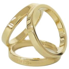 Hermès Schal Muffler Ring Hermes Trio 601472S Golden