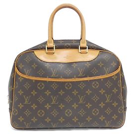 Bolsa de mão Vanity Bowling Monogram Louis Vuitton Marrom