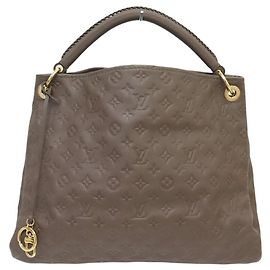 NEUE LOUIS VUITTON ARTSY MM M94171 MONOGRAM EMPREINTE LEDER HANDTASCHE Braun