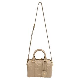 Bolsa de mão Dior Groove 20 em couro de bezerro bege Bege
