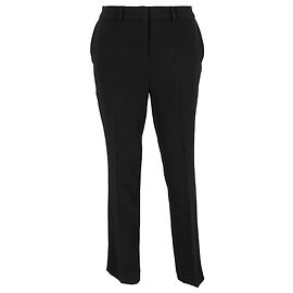 Ba&sh Trousers in Black Polyester Black