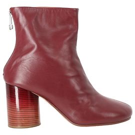 Maison Martin Margiela Stivaletti bicolore Maison Margiela in pelle rossa Rosso