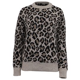 Alanui bedruckter Pullover aus Wolle mit Tiermotiv Andere Python drucken