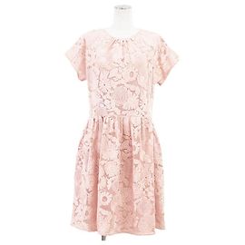 Besticktes Tüllkleid RED VALENTINO Beige