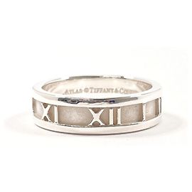 Tiffany & Co Tiffany Atlas Ring in Sterling Silver Silvery