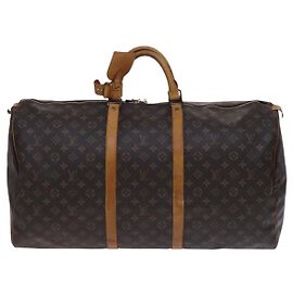 Louis Vuitton Keepall Bag Monogram Canvas 60 Brown