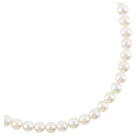Autre Marque Collier en argent avec perles Argenté