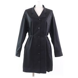 Robe en coton série One Piece Hermès Noir